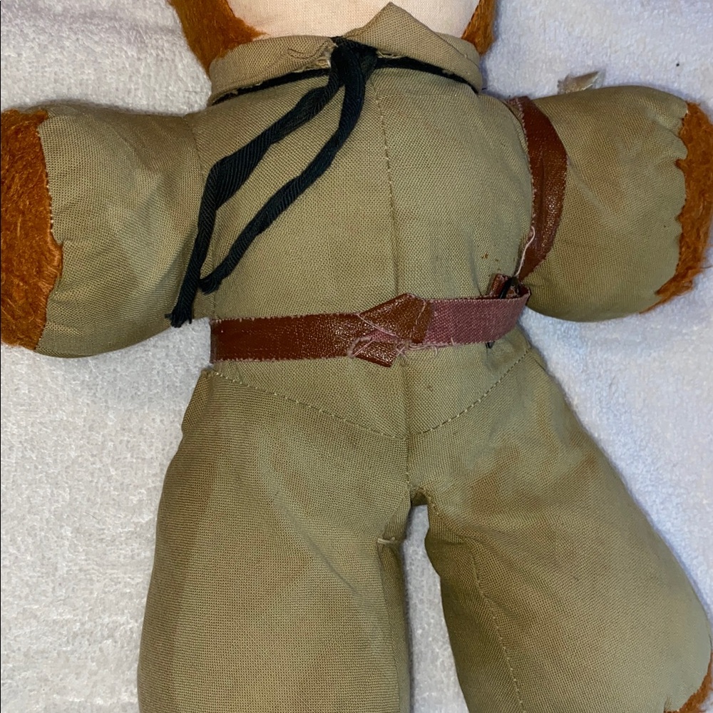 Gund War time HONEY LOU Plush 13” Doll with Brown and Tan Outfit pressed cloth - Picture 5 of 10